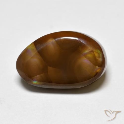 7.33ct 자연스러운 다색 파이어 마노, 팬시한, 불투명체