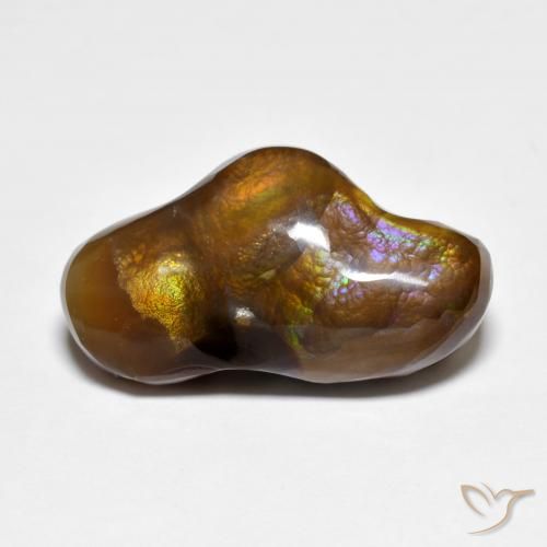 8.88ct 자연스러운 다색 파이어 마노, 팬시한, 불투명체