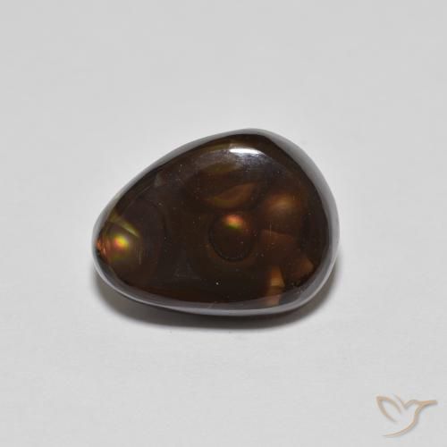 4.95ct 자연스러운 다색 파이어 마노, 팬시한, 불투명체