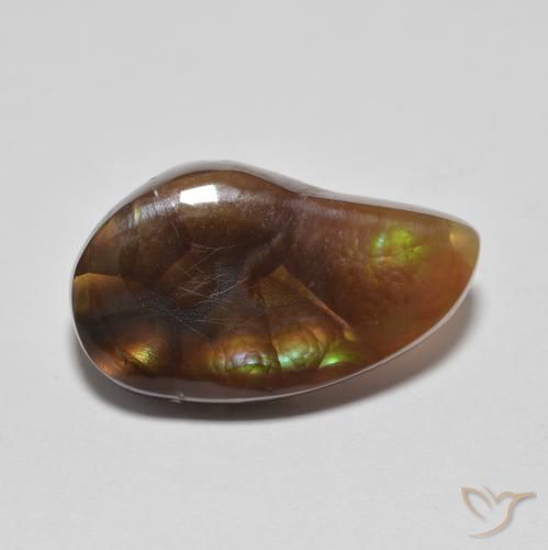 6.04ct 자연스러운 다색 파이어 마노, 팬시한, 투명한