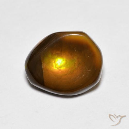 2.46ct 자연스러운 다색 파이어 마노, 팬시한, 불투명체