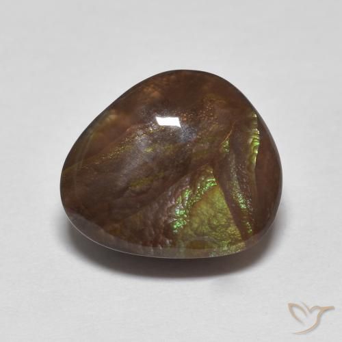 4.21ct 자연스러운 다색 파이어 마노, 팬시한, 불투명체