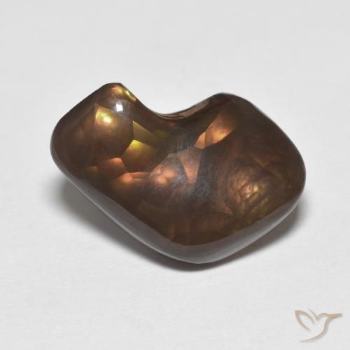 4.74ct 자연스러운 다색 파이어 마노, 팬시한, 불투명체