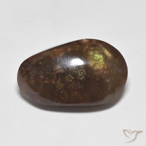 8.48ct 자연스러운 다색 파이어 마노, 팬시한, 불투명체