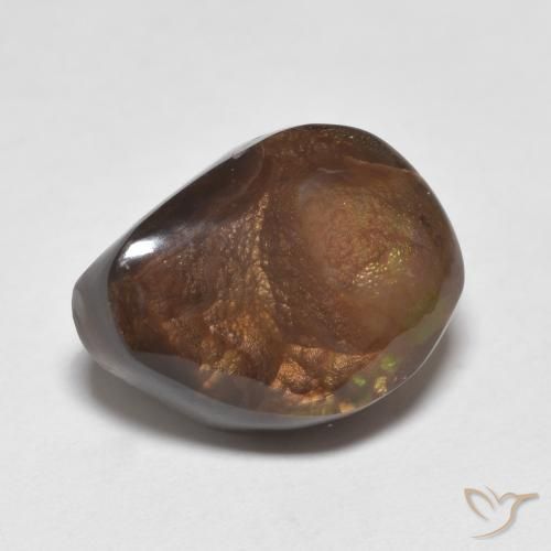 5.19ct 자연스러운 다색 파이어 마노, 팬시한, 불투명체