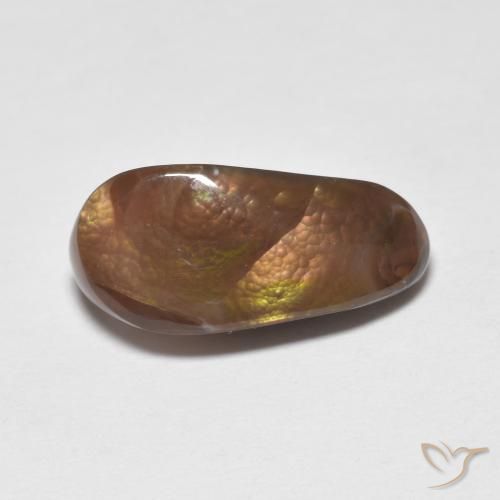 4.61ct 자연스러운 다색 파이어 마노, 팬시한, 불투명체
