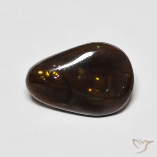 4.81ct 자연스러운 다색 파이어 마노, 팬시한, 불투명체