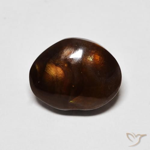 5.69ct 자연스러운 다색 파이어 마노, 팬시한, 불투명체