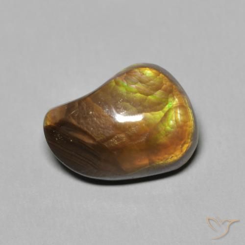 3.74ct 자연스러운 다색 파이어 마노, 팬시한, 불투명체