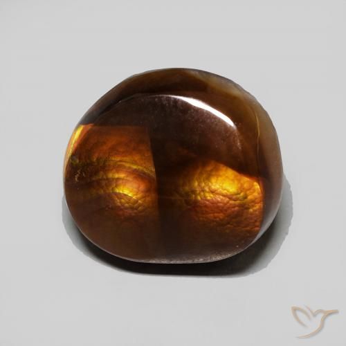 6.28ct 자연스러운 다색 파이어 마노, 팬시한, 불투명체