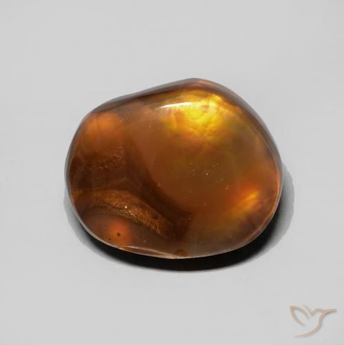 5.28ct 자연스러운 다색 파이어 마노, 팬시한, 불투명체