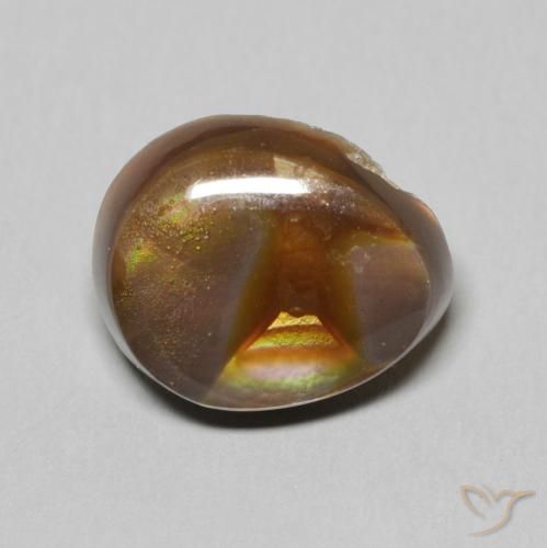 6.13ct 자연스러운 다색 파이어 마노, 팬시한, 불투명체