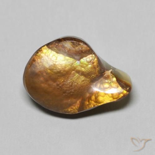 6.47ct 자연스러운 다색 파이어 마노, 팬시한, 불투명체