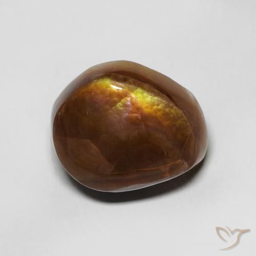 4.08ct 자연스러운 다색 파이어 마노, 팬시한, 불투명체