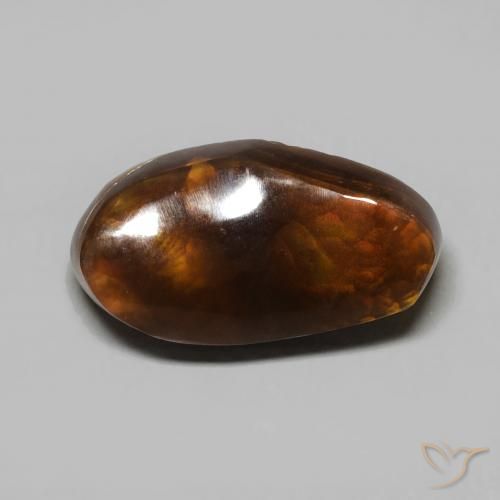 5.59ct 자연스러운 다색 파이어 마노, 팬시한, 불투명체