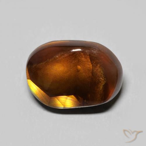 4.35ct 자연스러운 다색 파이어 마노, 팬시한, 불투명체