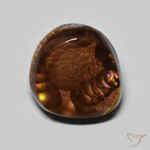 6.14ct 자연스러운 다색 파이어 마노, 팬시한, 불투명체