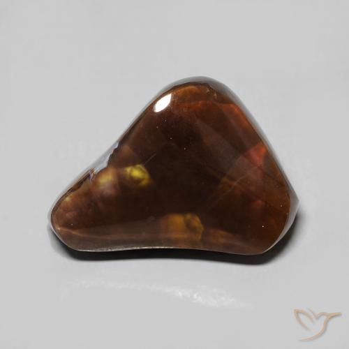 7.00ct 자연스러운 다색 파이어 마노, 팬시한, 불투명체