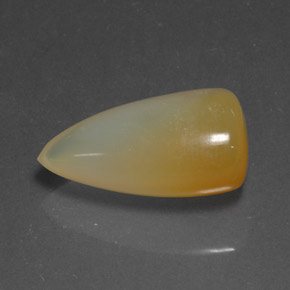 14.68캐럿 천연 만다린 파이어 오팔, 투명한, 22.3×12.2 mm, 투명/반투명