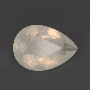 3.25캐럿 천연 화이트 옐로우 파이어 오팔, 투명한, 13.8×9.7 mm, 투명/반투명