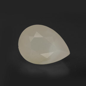 3.34캐럿 천연 화이트 옐로우 파이어 오팔, 투명한, 12.8×9.5 mm, 투명/반투명