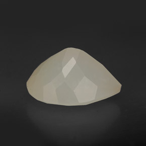 3.34캐럿 천연 화이트 옐로우 파이어 오팔, 투명한, 12.8×9.5 mm, 투명/반투명