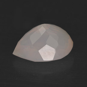 3.45캐럿 천연 화이트 옐로우 파이어 오팔, 투명한, 12.5×8.9 mm, 투명/반투명