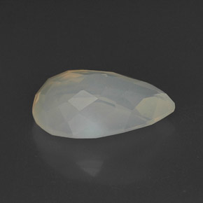 8.35캐럿 천연 옐로우 화이트 파이어 오팔, 투명한, 19.2×13 mm, 투명/반투명