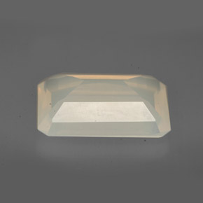 5.53캐럿 천연 옐로우 화이트 파이어 오팔, 투명한, 15.5×10.8 mm, 투명/반투명