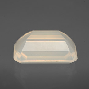 3.76캐럿 천연 오렌지 화이트 파이어 오팔, 투명한, 12.5×8.2 mm, 투명/반투명