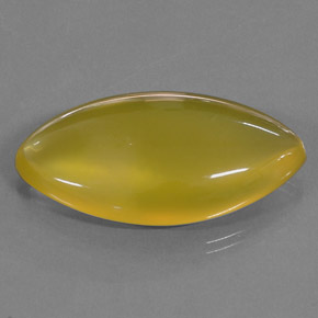 41.15캐럿 천연 옐로우 파이어 오팔, 마퀴즈, 41.1×24.6 mm, 투명한