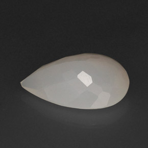 5.85캐럿 천연 오렌지 화이트 파이어 오팔, 배 모양, 17.3×12 mm, 투명한