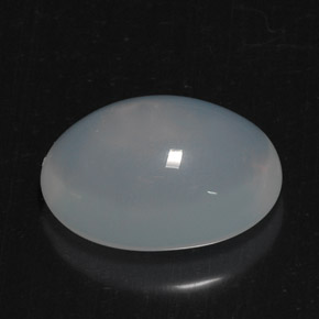 8.77캐럿 천연 푸르스름한 화이트 파이어 오팔, 투명한, 16.9×13 mm, 투명/반투명