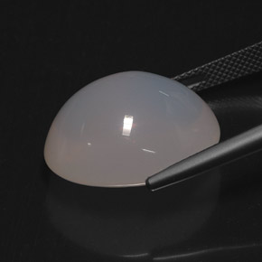 21.10캐럿 천연 푸르스름한 화이트 파이어 오팔, 투명한, 20.5×17 mm, 투명/반투명