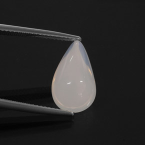 5.01캐럿 천연 옐로우 화이트 파이어 오팔, 투명한, 15.8×9.5 mm, 투명/반투명