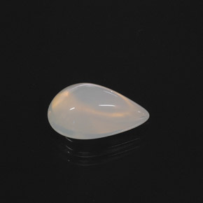 5.01캐럿 천연 옐로우 화이트 파이어 오팔, 투명한, 15.8×9.5 mm, 투명/반투명
