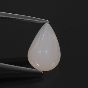 4.13캐럿 천연 옐로우 화이트 파이어 오팔, 배 모양, 14.3×9.7 mm, 투명한