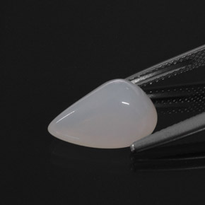 4.13캐럿 천연 옐로우 화이트 파이어 오팔, 배 모양, 14.3×9.7 mm, 투명한