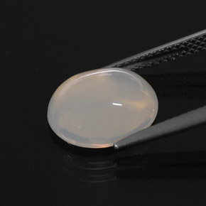3.44캐럿 천연 옐로우 화이트 파이어 오팔, 투명한, 11.5×9.1 mm, 투명/반투명