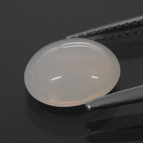 1.72캐럿 천연 오렌지 화이트 파이어 오팔, 투명한, 9.7×8.3 mm, 투명/반투명