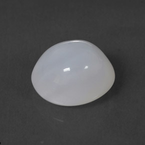 2.79캐럿 천연 화이트 파이어 오팔, 투명한, 9.7×9.1 mm, 투명/반투명
