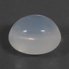 4.96캐럿 천연 화이트 파이어 오팔, 투명한, 11.9×10.3 mm, 투명/반투명