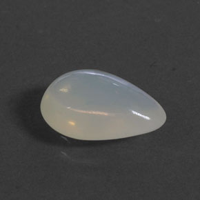2.33캐럿 천연 화이트 파이어 오팔, 배 모양, 11.7×8.1 mm, 투명한