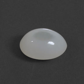 2.28캐럿 천연 화이트 파이어 오팔, 투명한, 10.4×8.4 mm, 투명/반투명