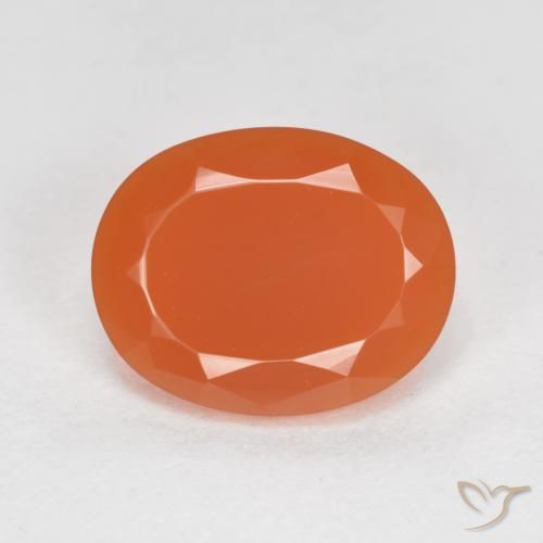 1.82ct 자연스러운 파이어 오렌지 파이어 오팔, 타원형, 투명한