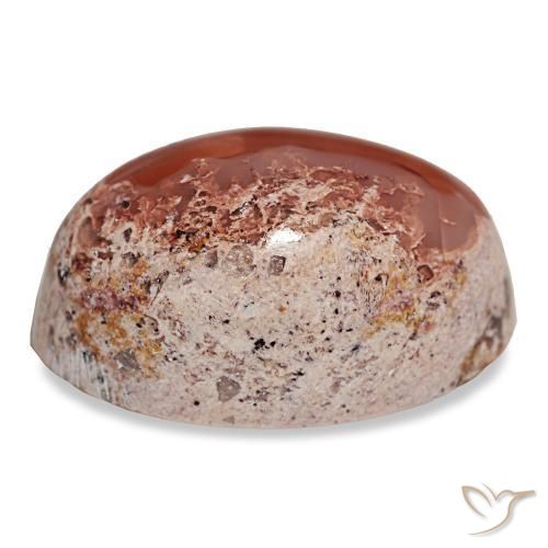 17.33캐럿 천연 멀티컬러 파이어 오팔, 타원형 컷, 21.3×14.6 mm, 불투명체