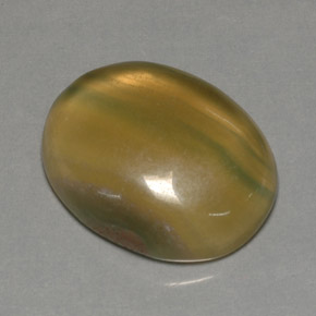 42.84캐럿 천연 멀티컬러 플루오라이트, 투명한, 26×20.4 mm, 투명/반투명