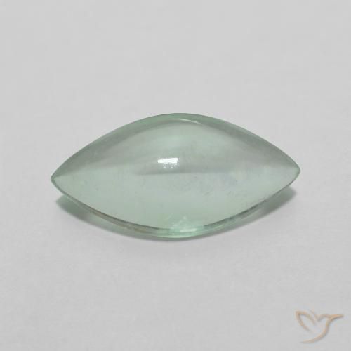 3.28ct 자연스러운 매우 밝은 노란색 녹색 형석, 보석, 투명한