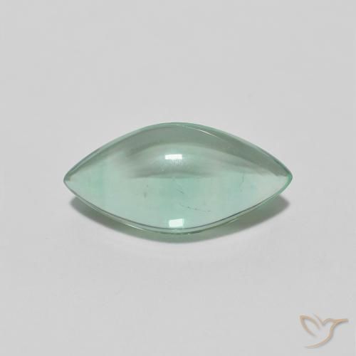 2.74ct 자연스러운 매우 밝은 노란색 녹색 형석, 보석, 투명한