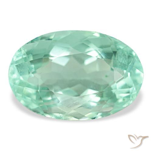 9.72ct 터키석 플루오라이트, 오벌, VVS-VS